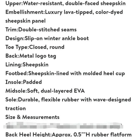 Emu Australia Stinger Mini Lava Water-Resistant Sheepskin Boot Size 6 - Picture 9 of 9